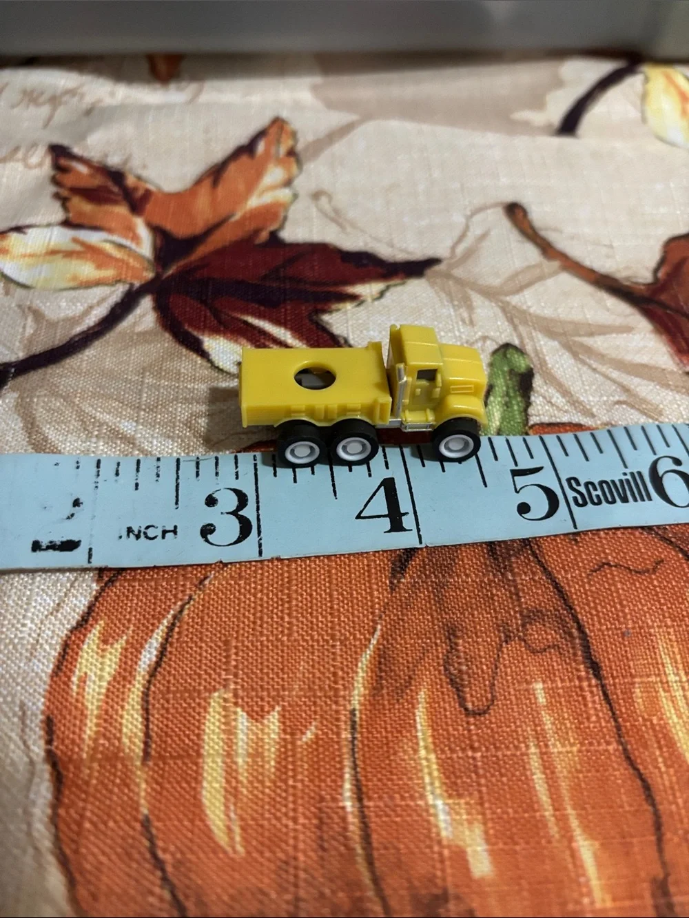 Yellow Mini Toy Truck - Tiny Diecast Vehicle